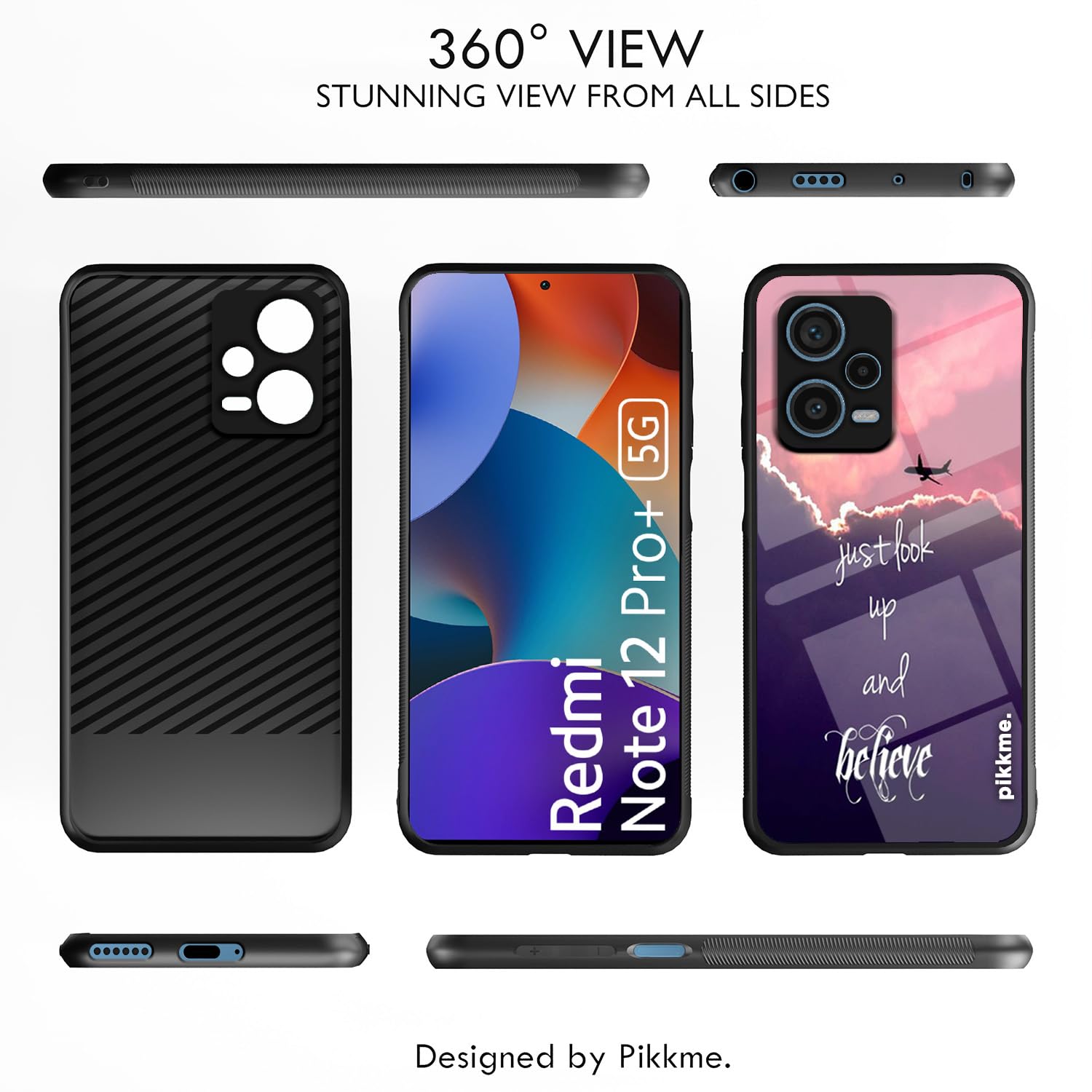 Hybrid Phone cover for Redmi Note 12 Pro Plus 5G – Pikkme – photo 2
