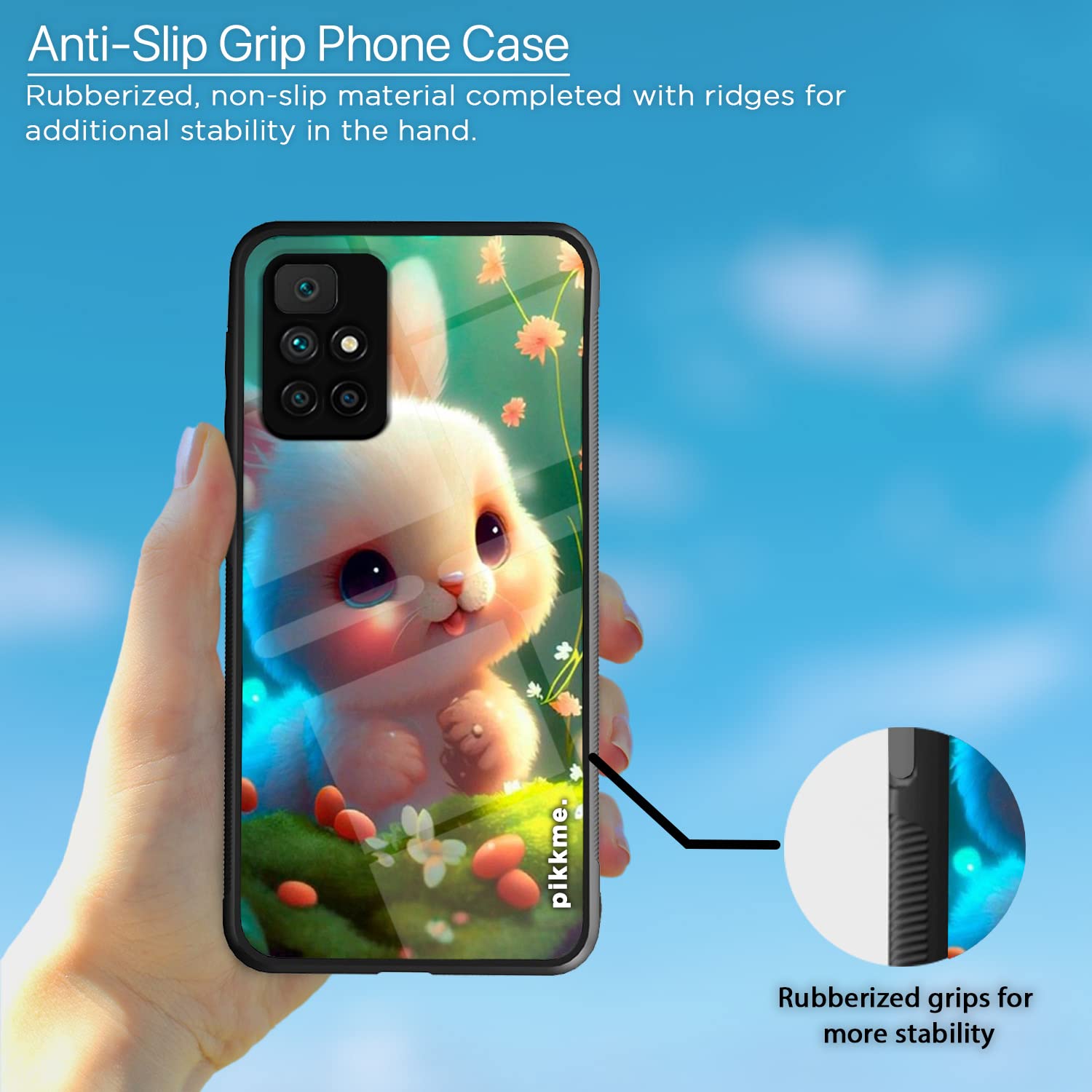Pikkme Redmi 10 Prime Hybrid mobile cover – photo 5
