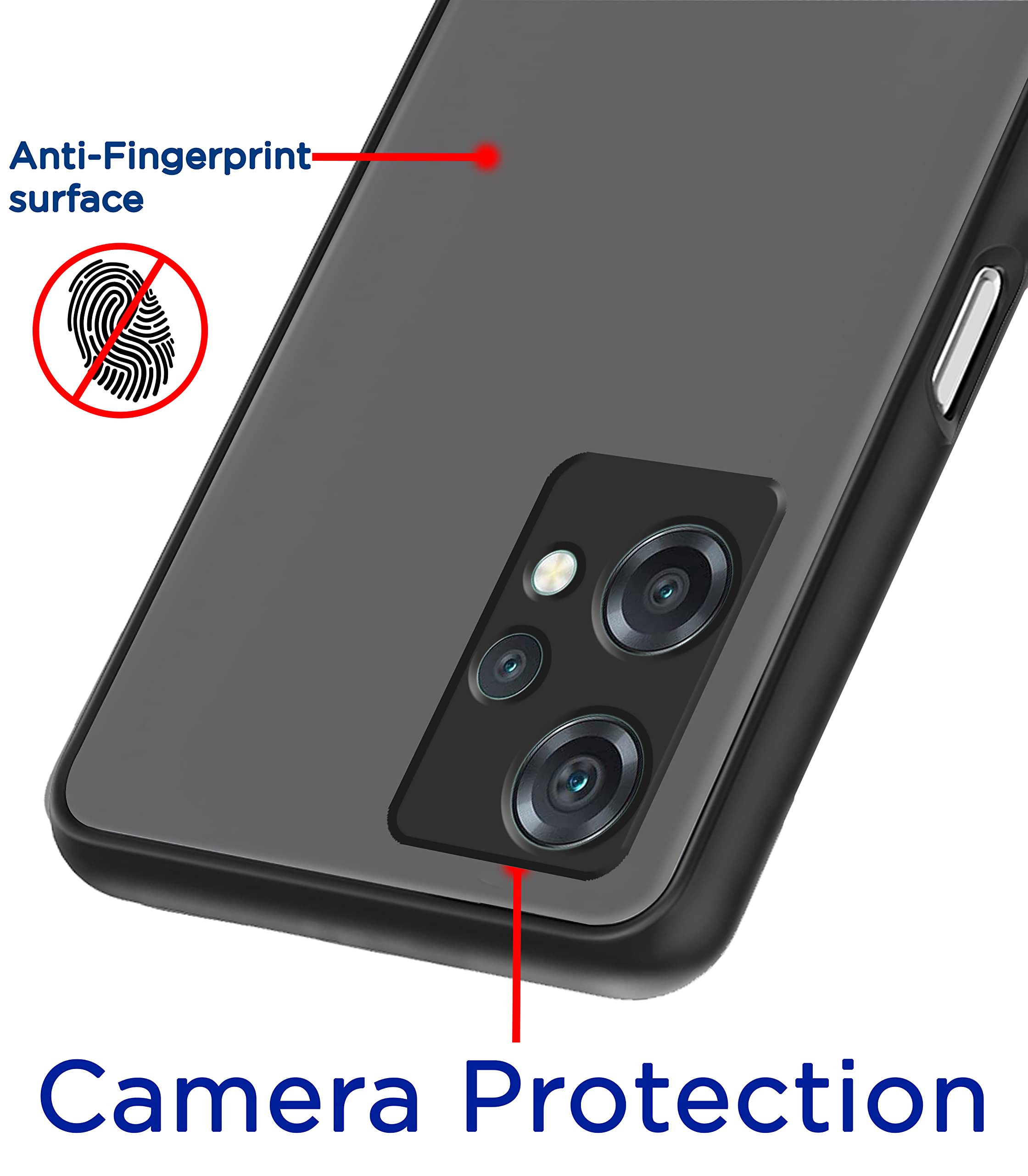 Pikkme black Hybrid back cover for OnePlus Nord CE 2 5G – photo 2