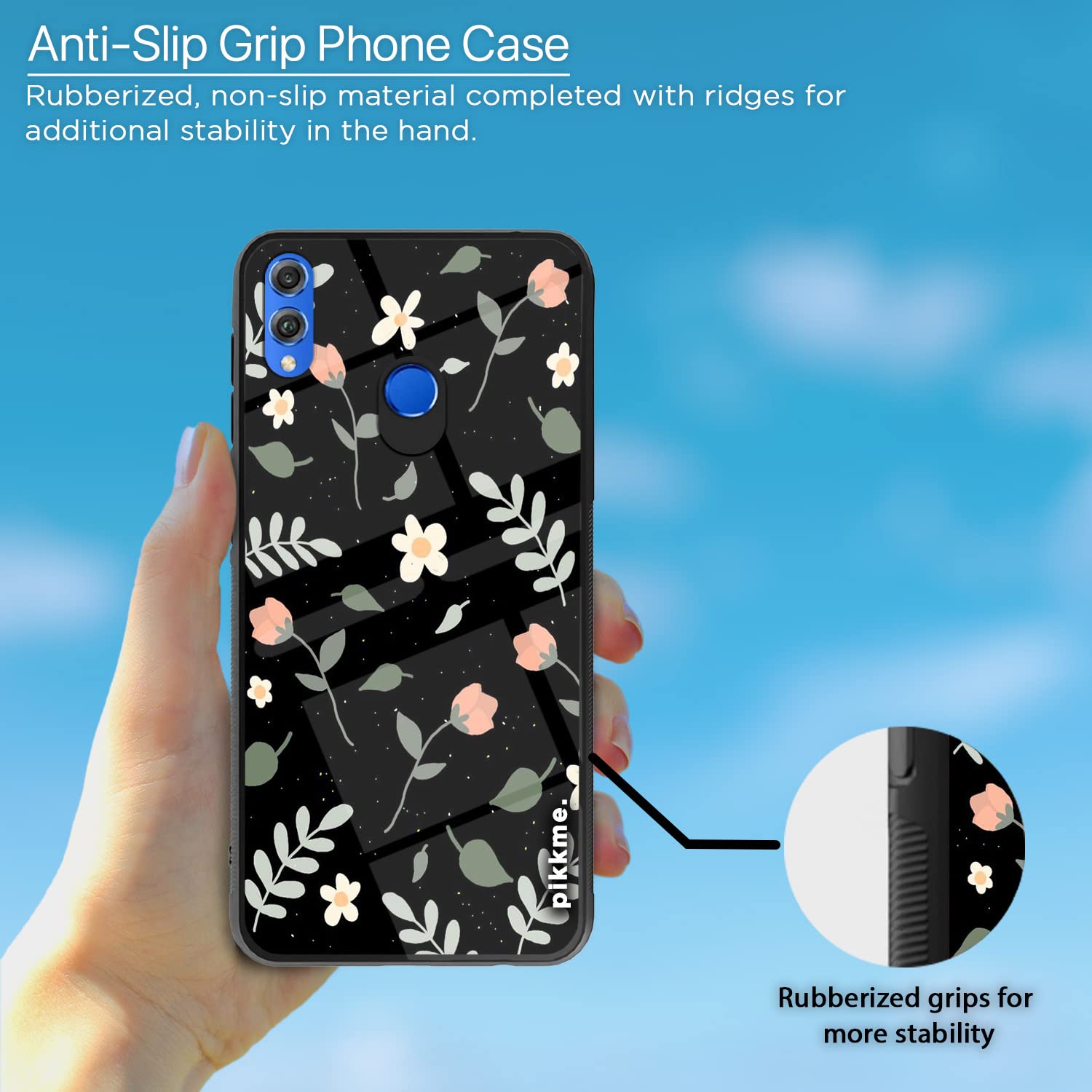 Pikkme Flower back cover for Honor 8X – photo 5