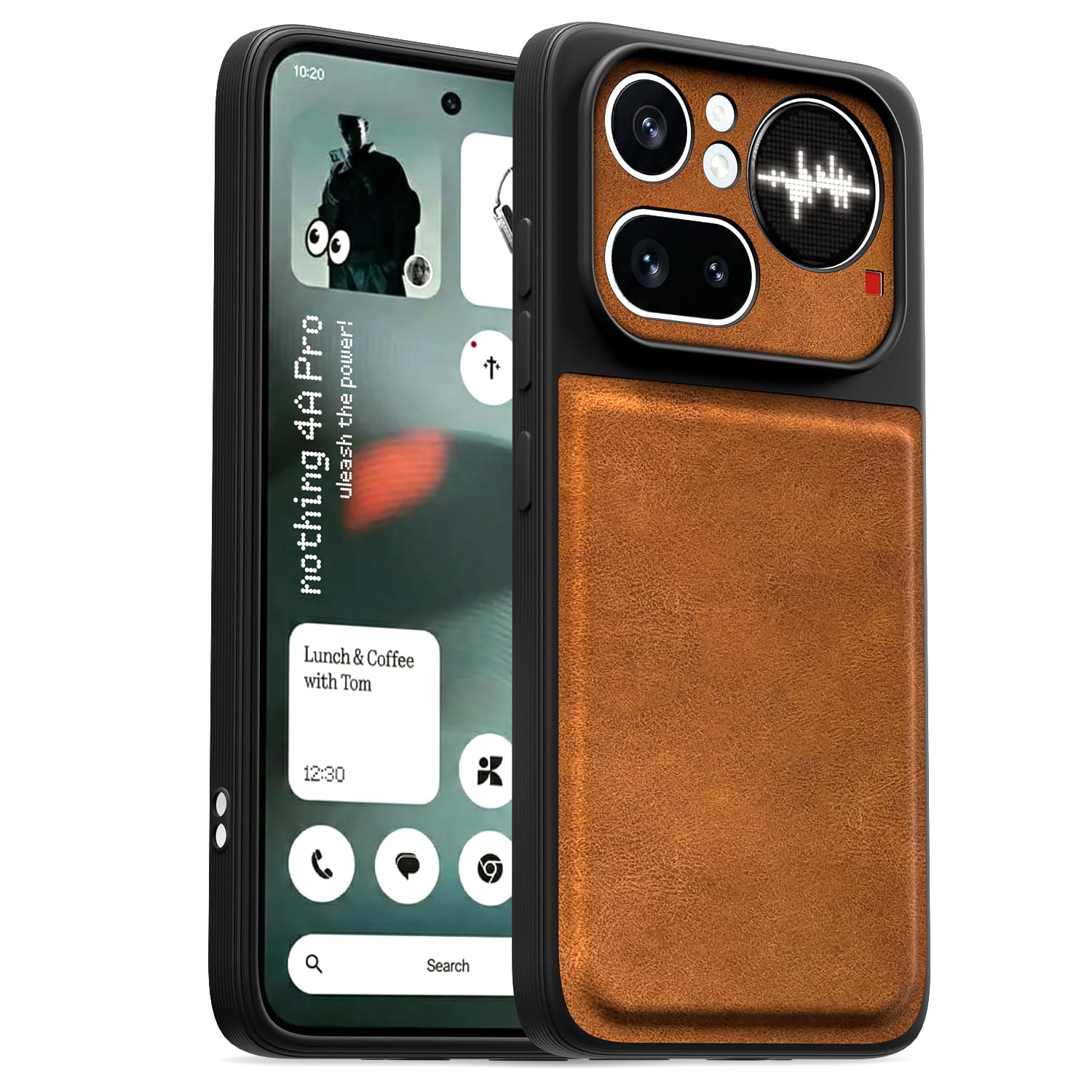Pikkme Nothing Phone 4a Pro 5G brown mobile back cover