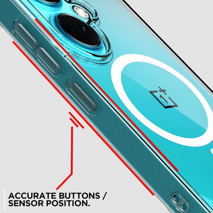 Transparent mag-safe mobile back cover for OnePlus Nord CE 3 5G – Pikkme – photo 6