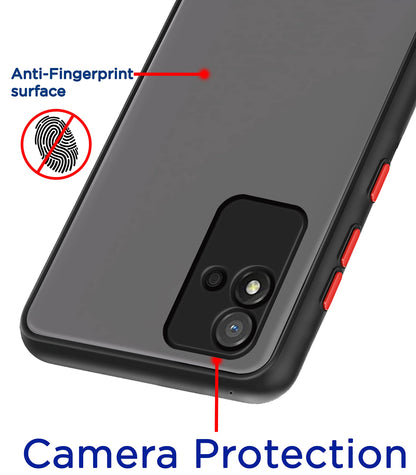Pikkme Realme Narzo 50i Hybrid black mobile cover – photo 2
