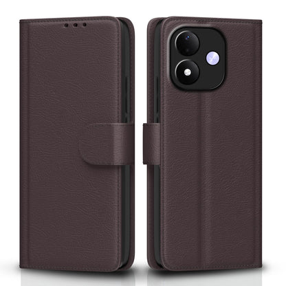 Pikkme Redmi Note 17 5G Wallet coffee mobile flip cover