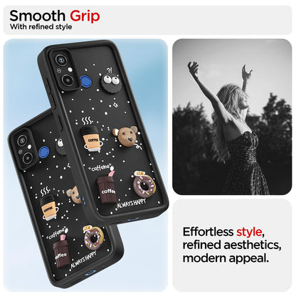 Black Silicone phone cover for Redmi 12C 4G/3D – Pikkme – photo 2