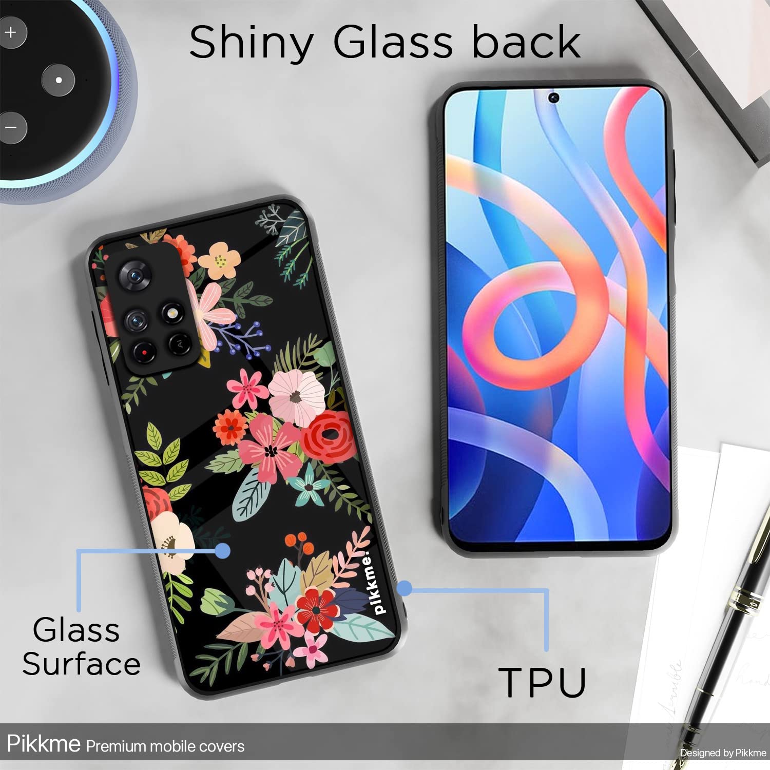 Flower Back cover for Redmi Note 11T/Poco M4 Pro 5G – Pikkme – photo 3