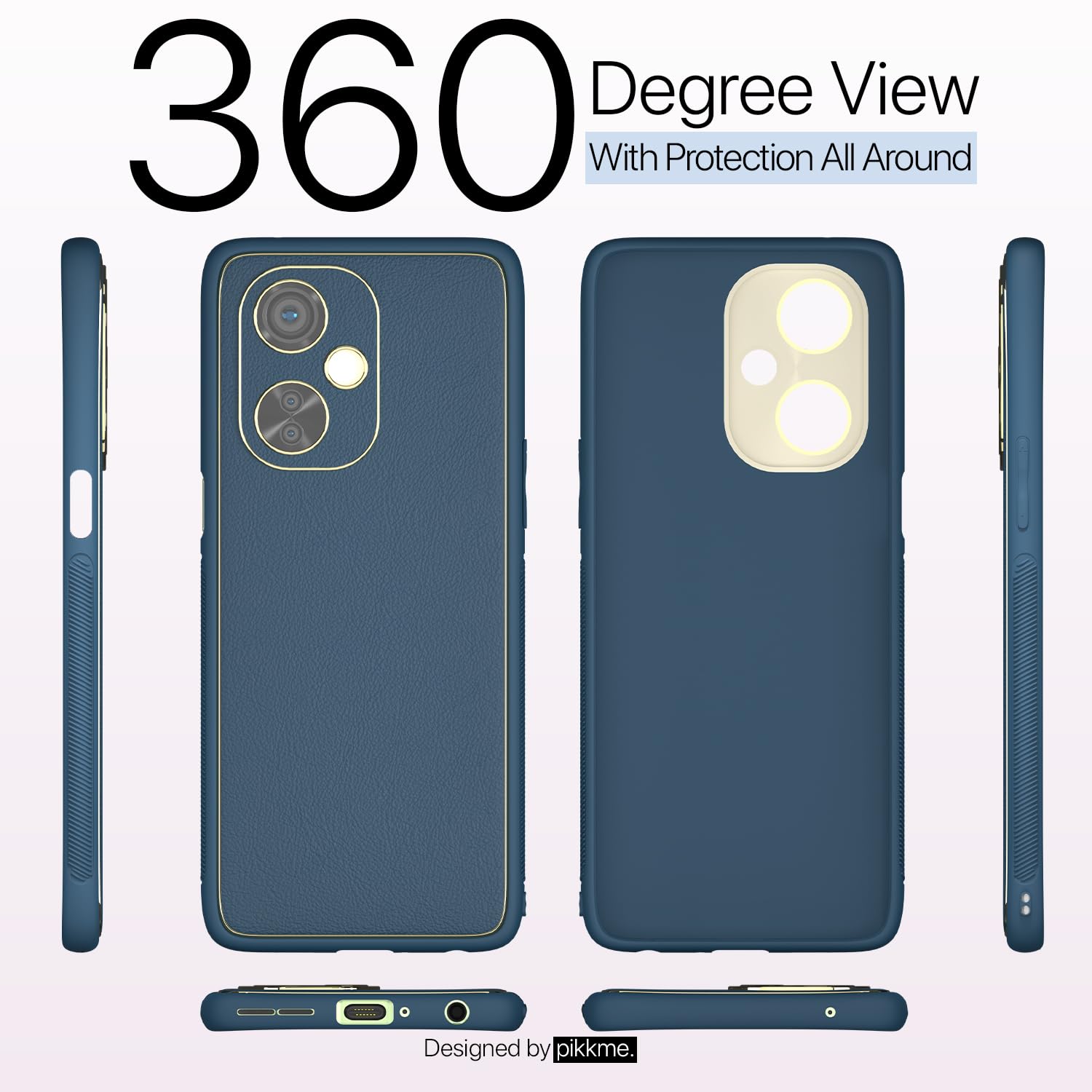 Blue back cover for OnePlus Nord CE 3 Lite 5G – Pikkme – photo 4