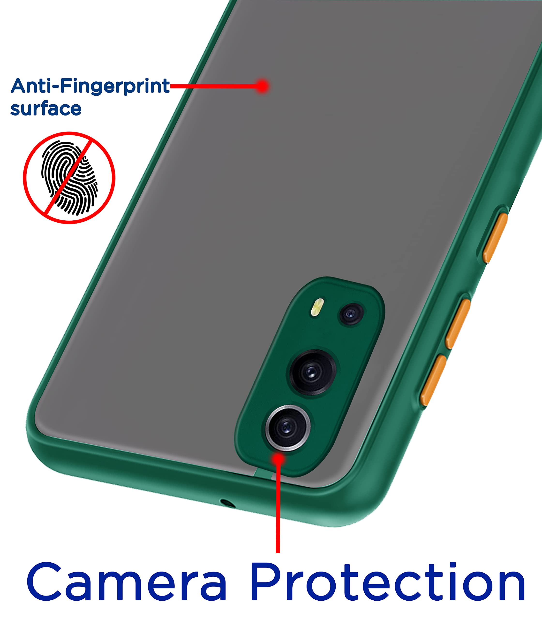 iQOO Z3 5G Hybrid phone cover in green by Pikkme – photo 2