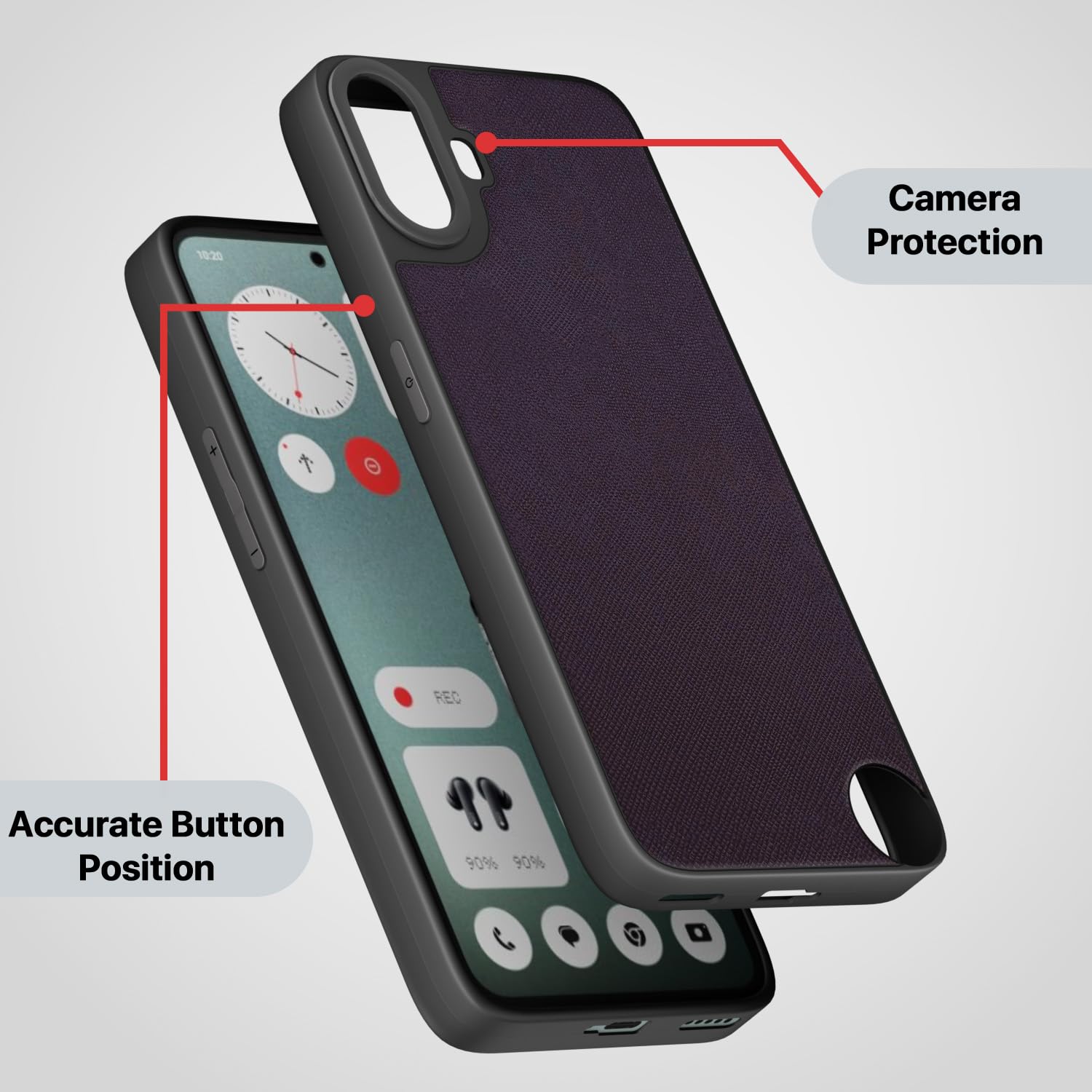 Pikkme cherry phone cover for CMF Phone 1 – photo 3