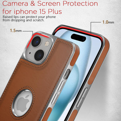 Pikkme iPhone 15 Plus tan phone cover – photo 4