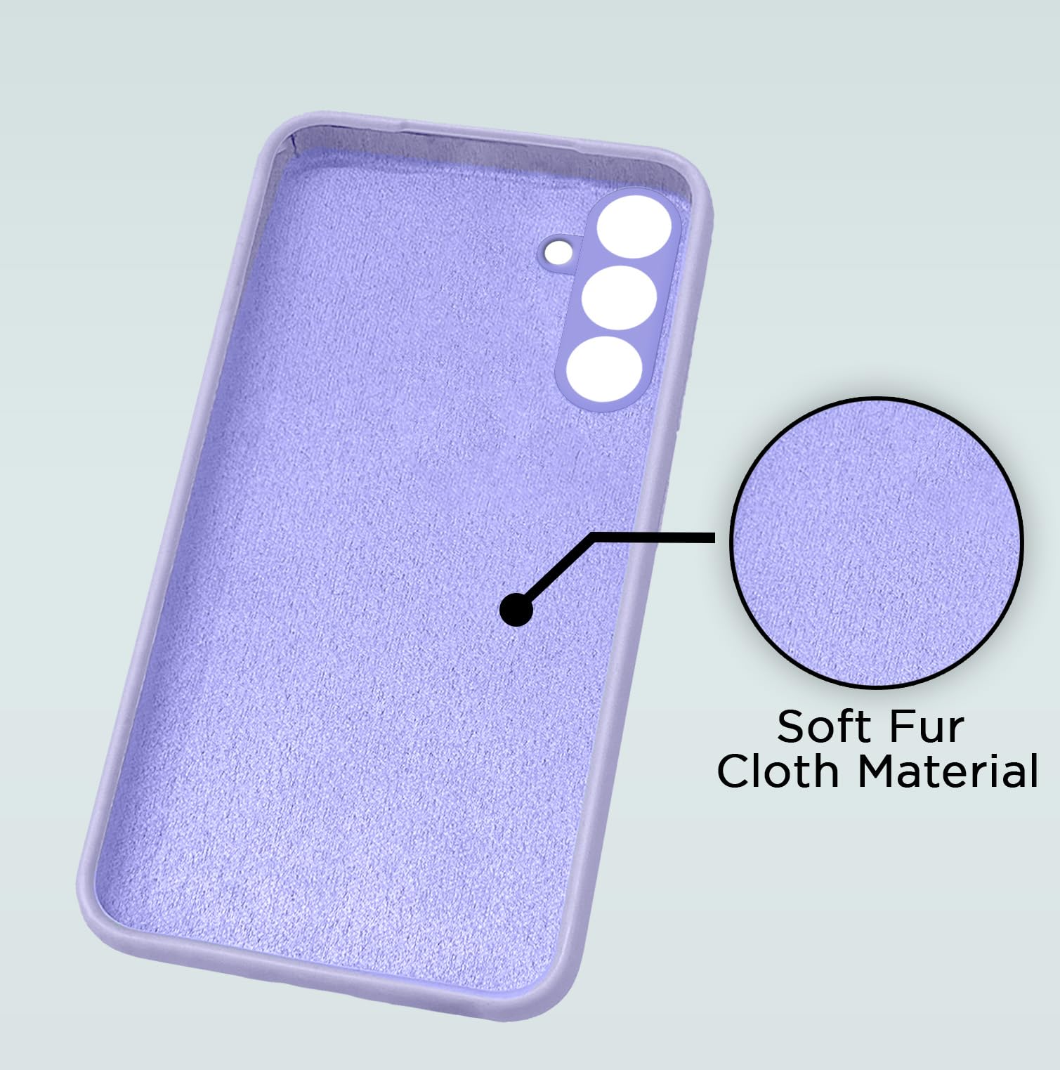 Pikkme purple back cover for Samsung A34 5G – photo 2