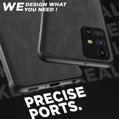 Grey Leather back cover for Samsung M31s – Pikkme – photo 4