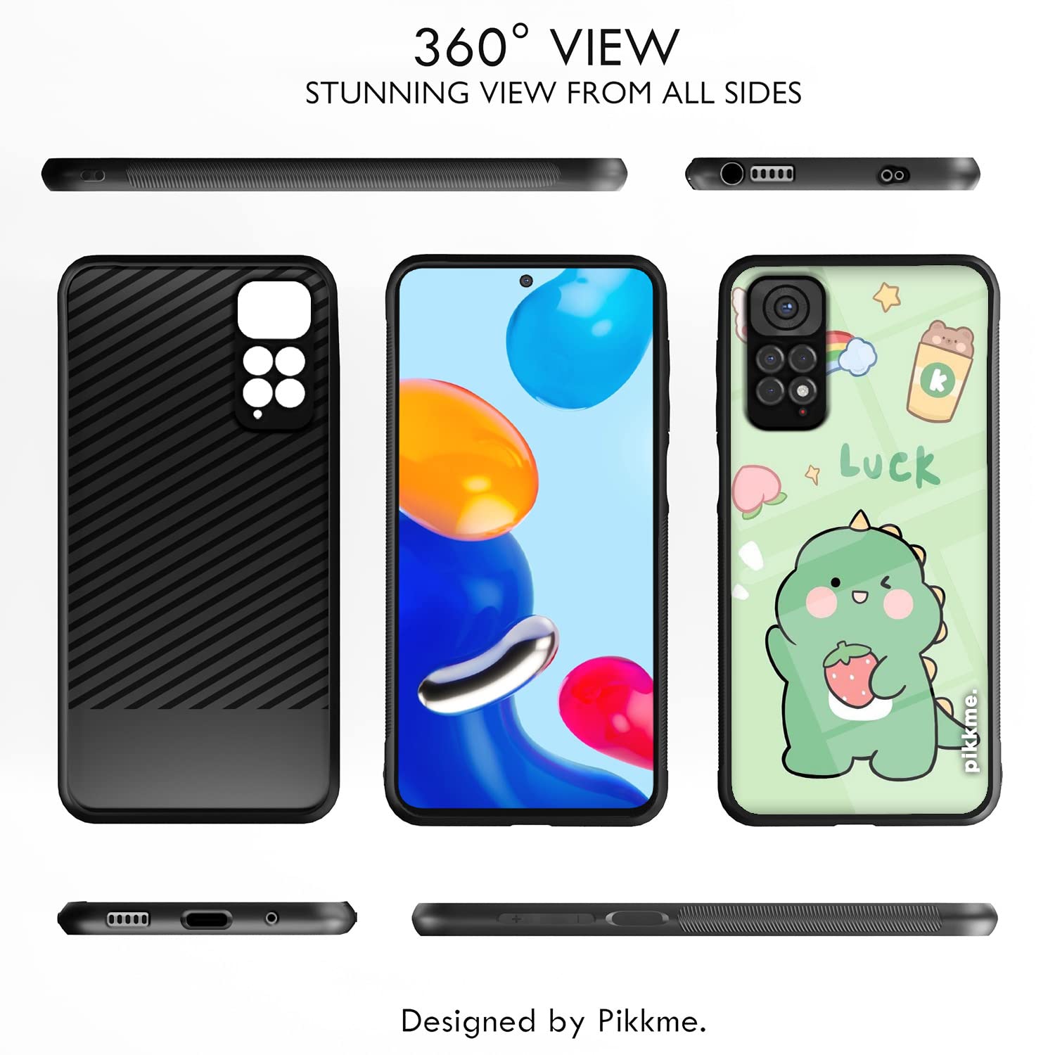 Pikkme Redmi Note 11/Note 11s Hybrid mobile back cover – photo 2