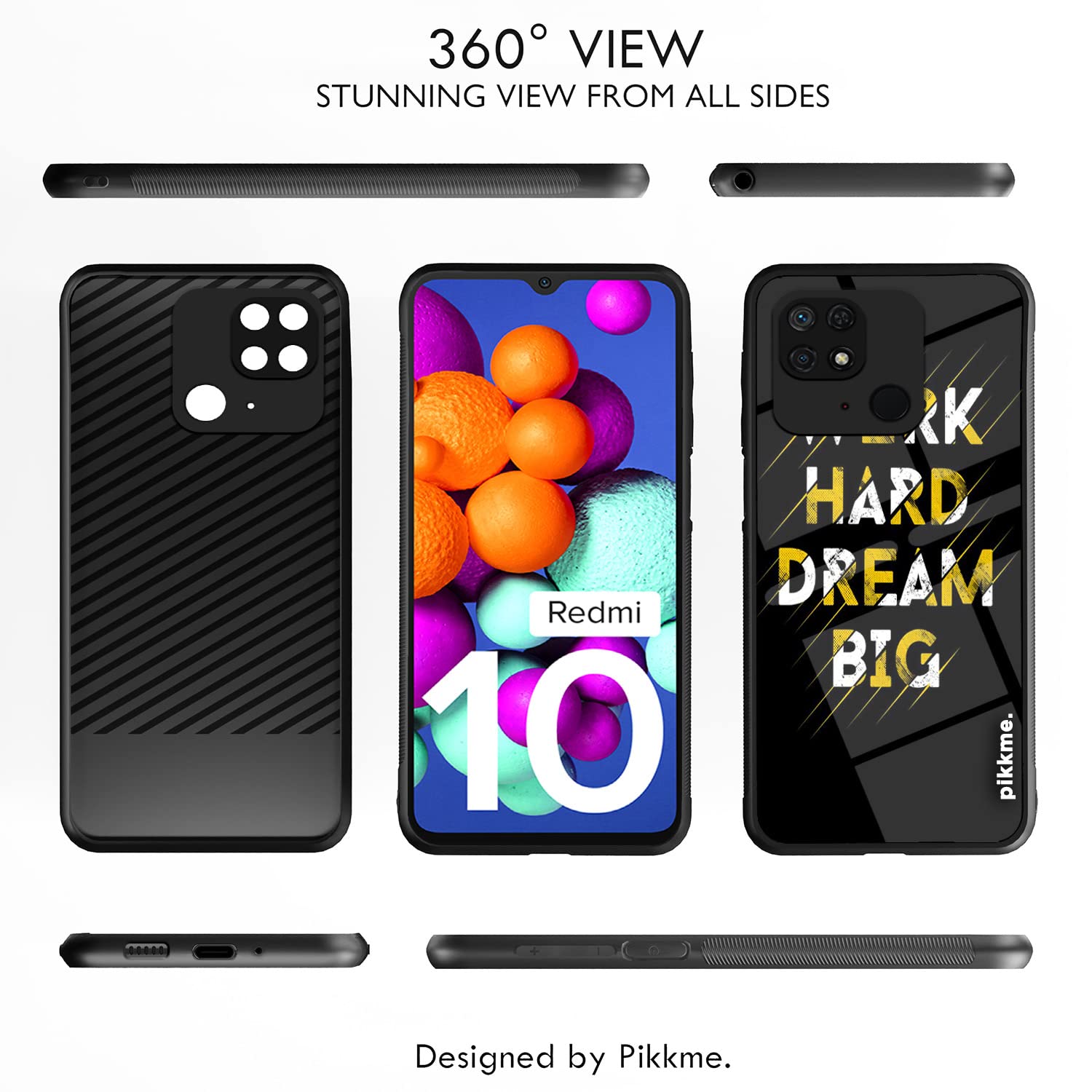 Pikkme Redmi 10/10 Power mobile back cover – photo 2