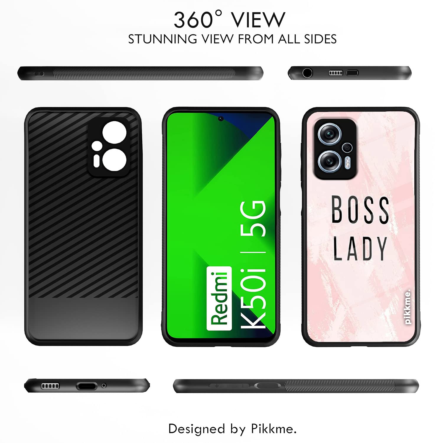 Pikkme Hybrid mobile cover for Redmi K50i 5G – photo 2