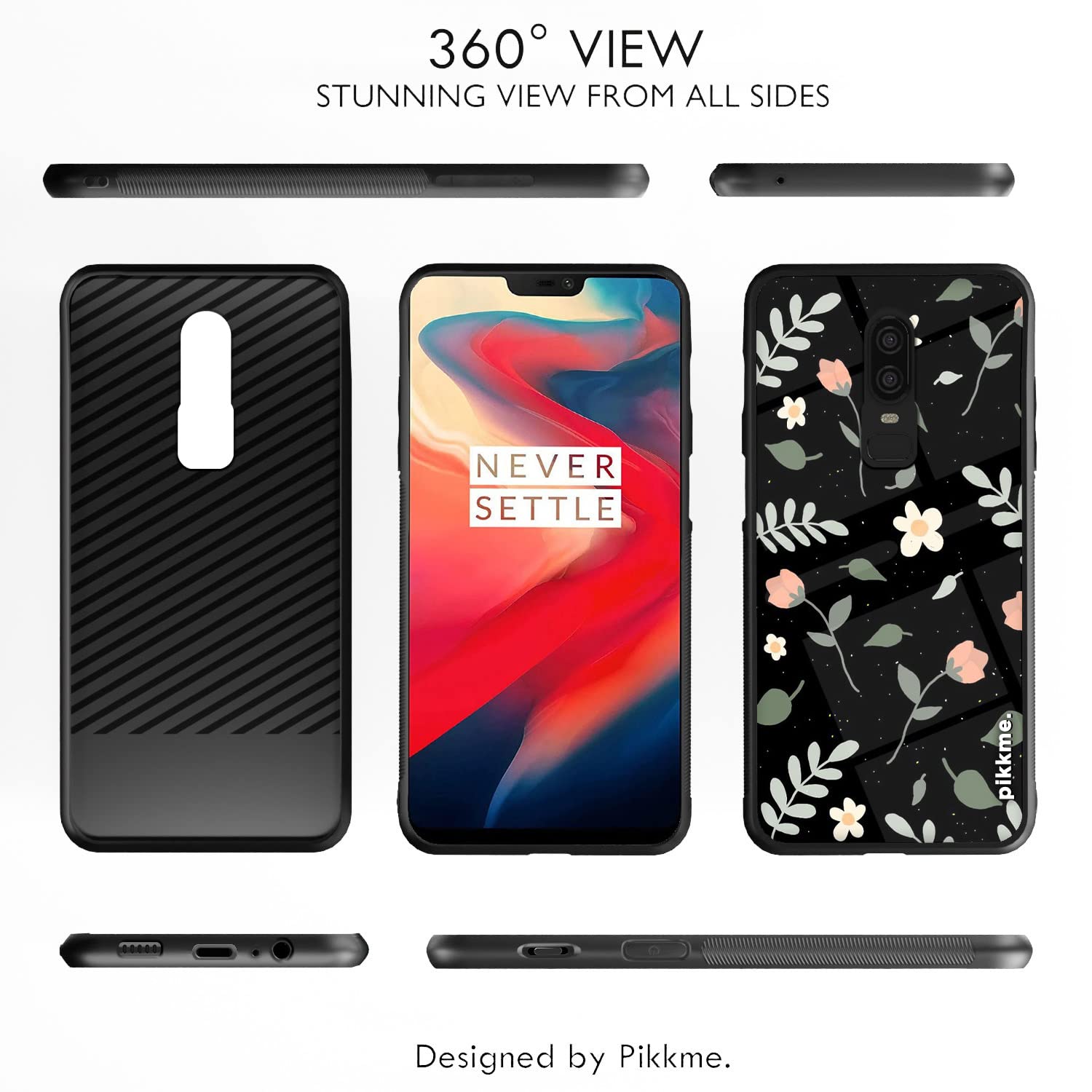Flower Phone cover for OnePlus 6 – Pikkme – photo 2