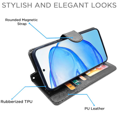 Pikkme Vivo V25 Pro 5G black flip case – photo 5