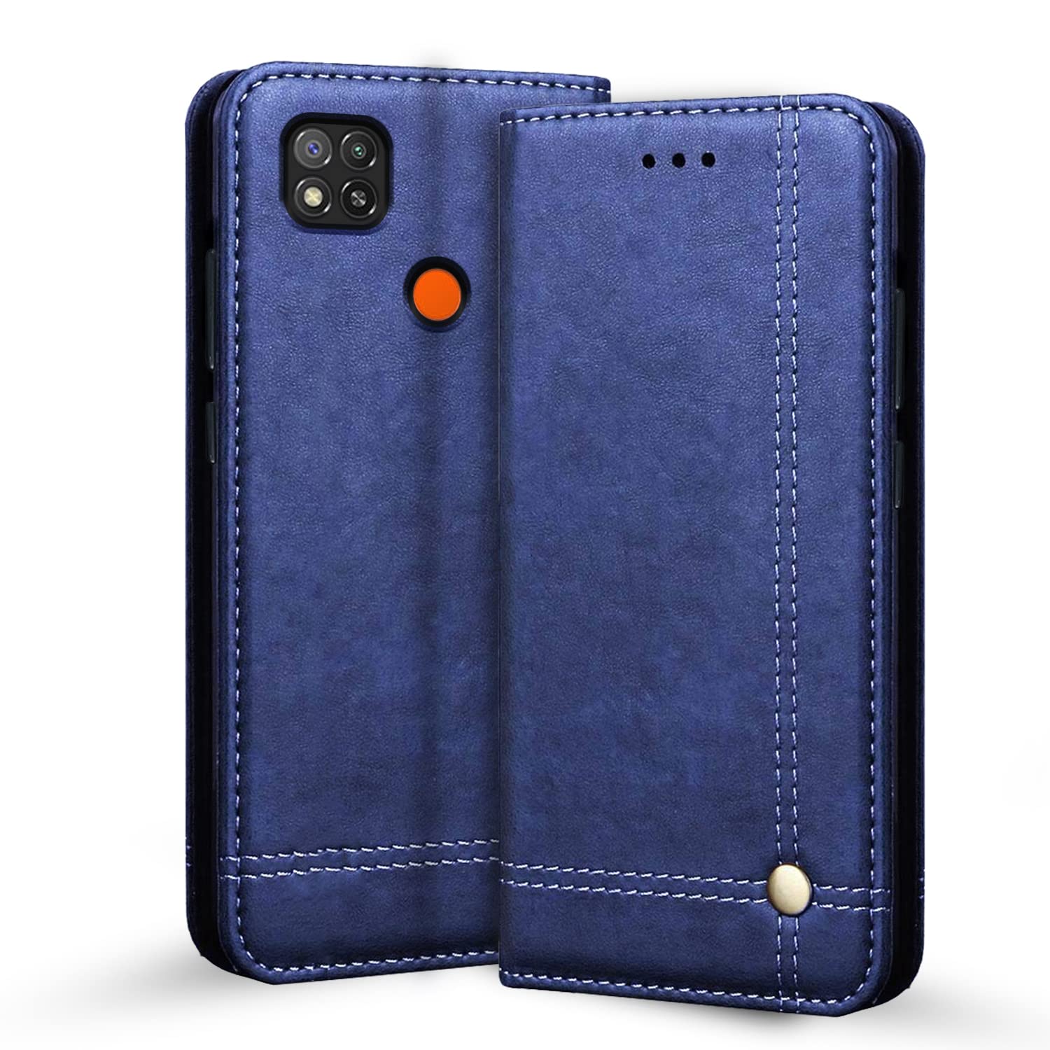 Blue Wallet flip case for Redmi 10A/10A Sport/9, Poco C31 – Pikkme