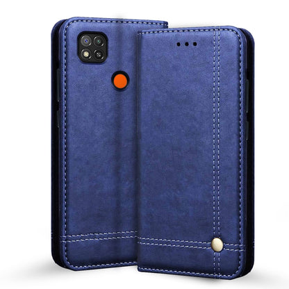 Blue Wallet flip case for Redmi 10A/10A Sport/9, Poco C31 – Pikkme