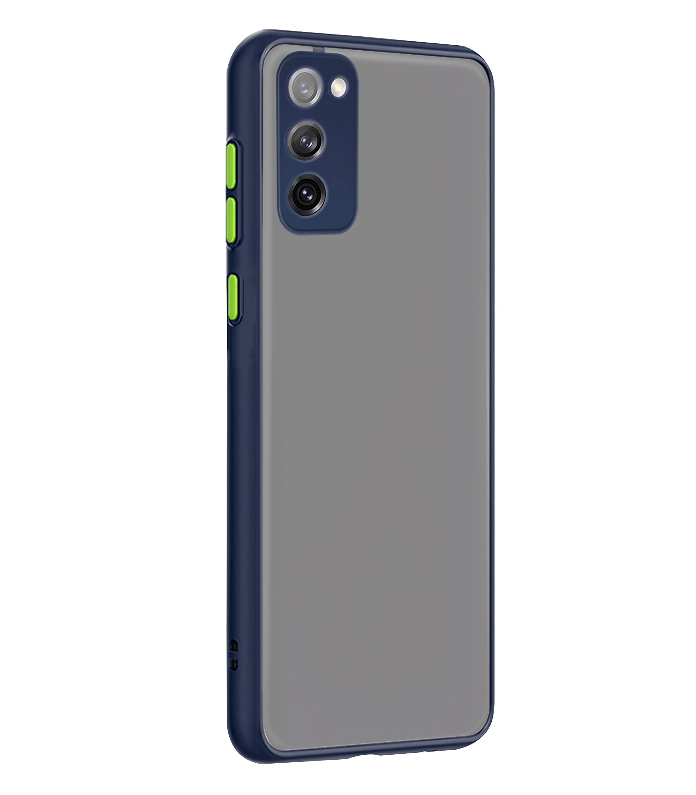 Samsung S20 FE Matte mobile cover in blue by Pikkme – photo 3