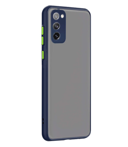 Samsung S20 FE Matte mobile cover in blue by Pikkme – photo 3