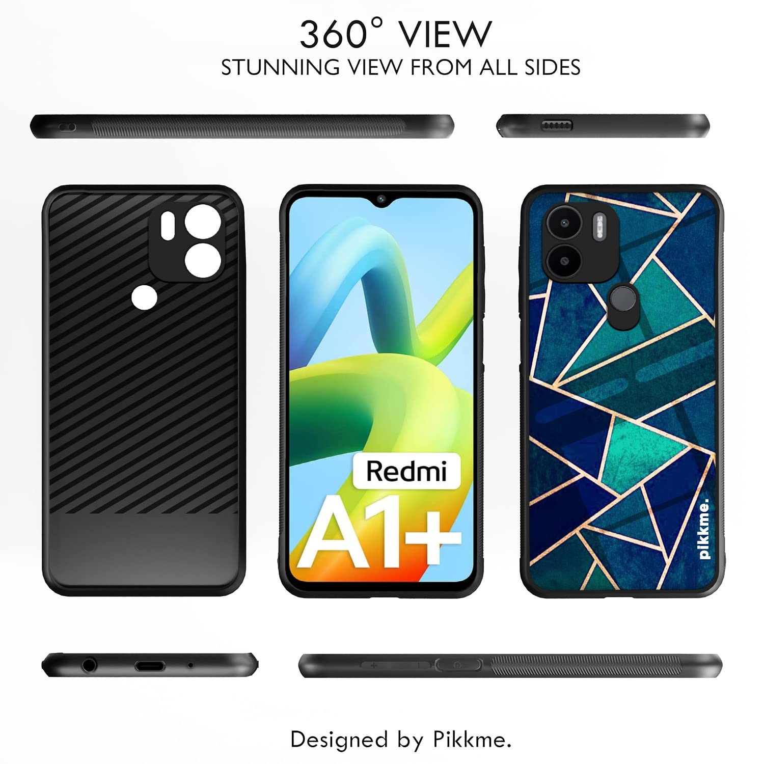 Pikkme Redmi A1 Plus/A2 Plus/Poco C50 Hybrid mobile back cover – photo 2