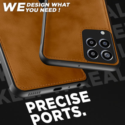 Samsung M33 5G mobile cover in brown by Pikkme – photo 3