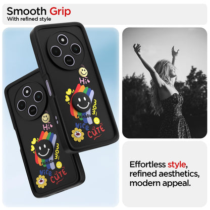 Pikkme black Soft Silicone mobile cover for Redmi A4/14C/Poco C75 5G – photo 2
