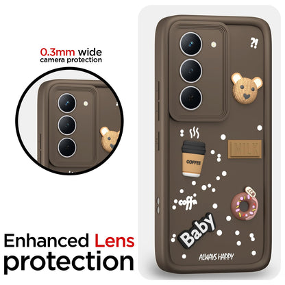 Pikkme brown mobile cover for Realme Narzo 80x/P3x/14X 5G – photo 5