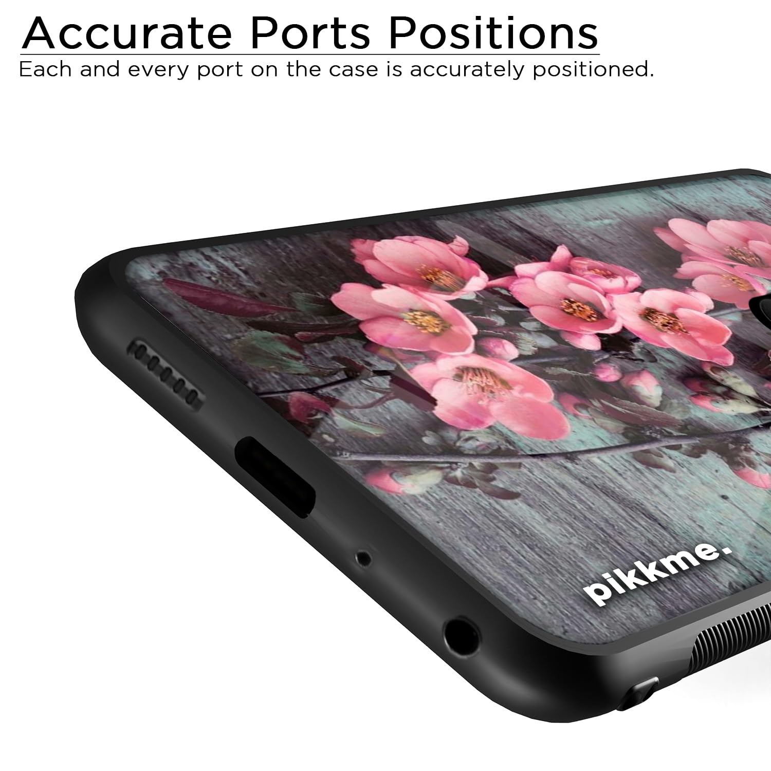 Redmi 9 Prime Flower mobile back cover by Pikkme – photo 6