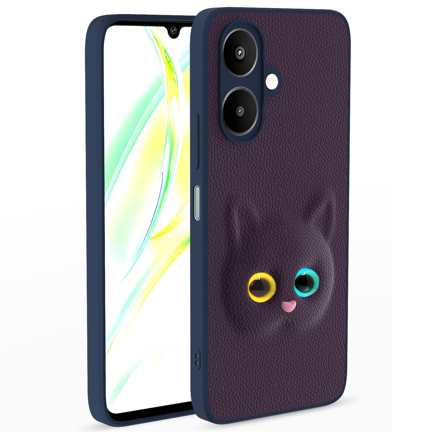 Redmi 13C/Poco M6 5G Kitty mobile back cover in purple by Pikkme
