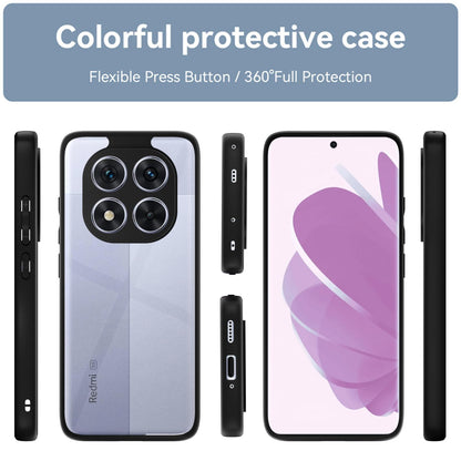 Black mobile back cover for Redmi Note 14 Pro/Note 14 Pro Plus 5G – Pikkme – photo 2