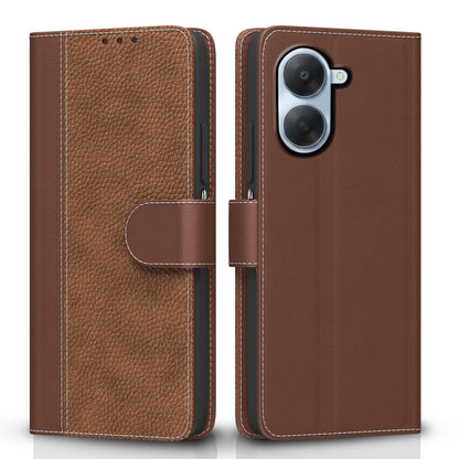 Pikkme Redmi A7 tan mobile flip cover