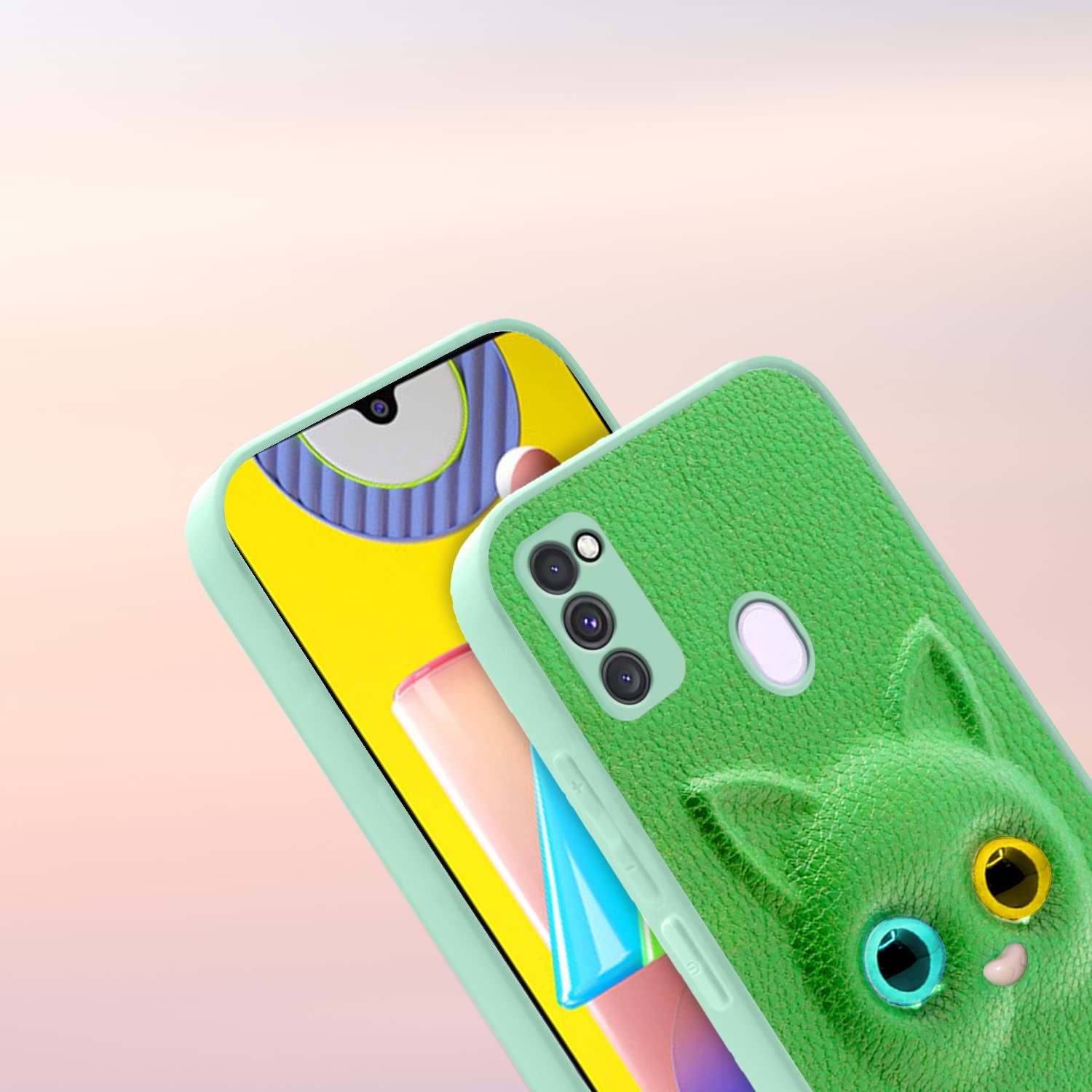 Green mobile back cover for Samsung M21/M30s/M21 2021 – Pikkme – photo 7