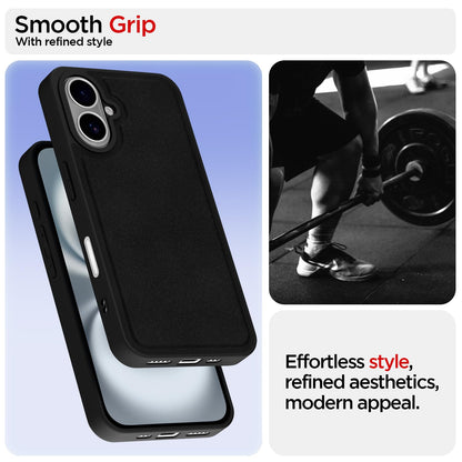 Black phone cover for iPhone 16 – Pikkme – photo 3