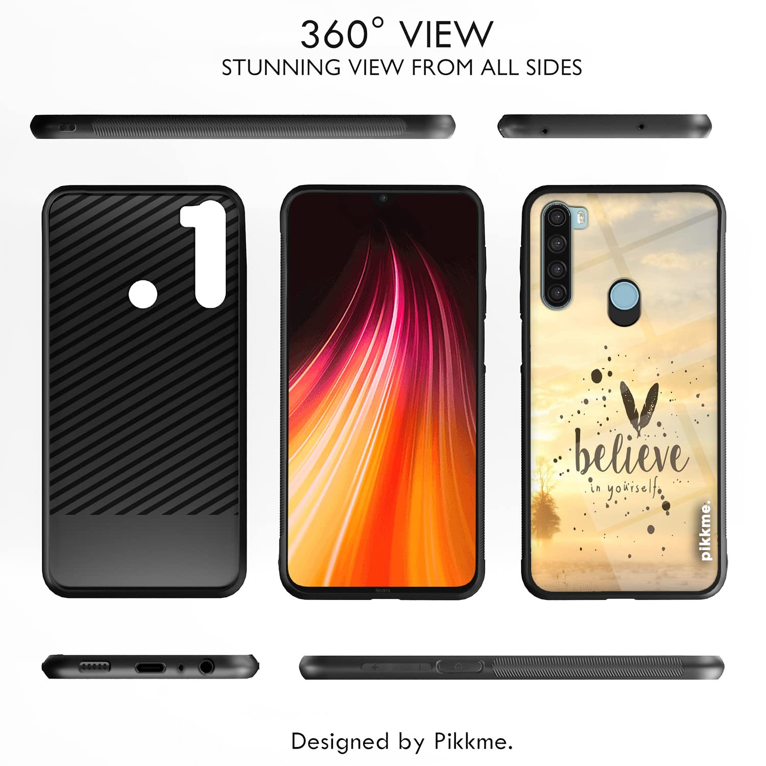 Redmi Note 8 Hybrid phone cover by Pikkme – photo 2