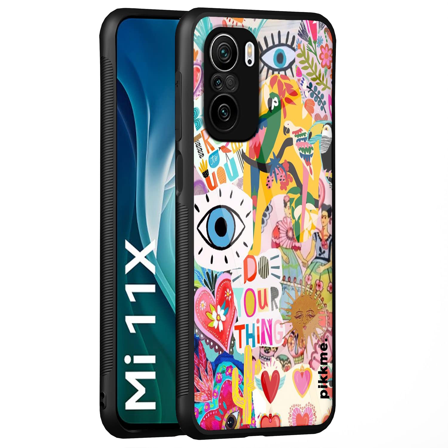 Pikkme Mi 11X/11X Pro Flower phone cover