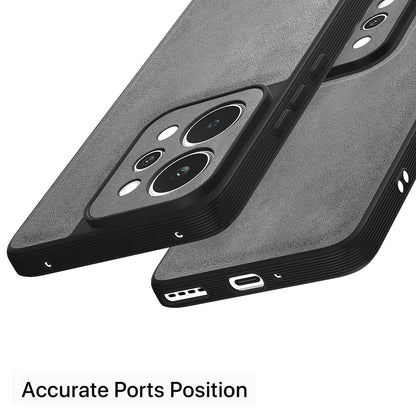 Realme P4 Power 5G Leather phone cover in grey by Pikkme – photo 4