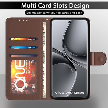 Pikkme Vivo V40/V40 Pro/T3 Ultra 5G Wallet tan flip case – photo 5