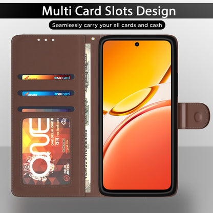 Vivo Y31 5G flip case in tan by Pikkme – photo 5
