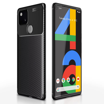Pikkme black mobile back cover for Pixel 4A