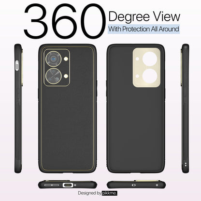 Pikkme OnePlus Nord 2T 5G Chrome black back cover – photo 2