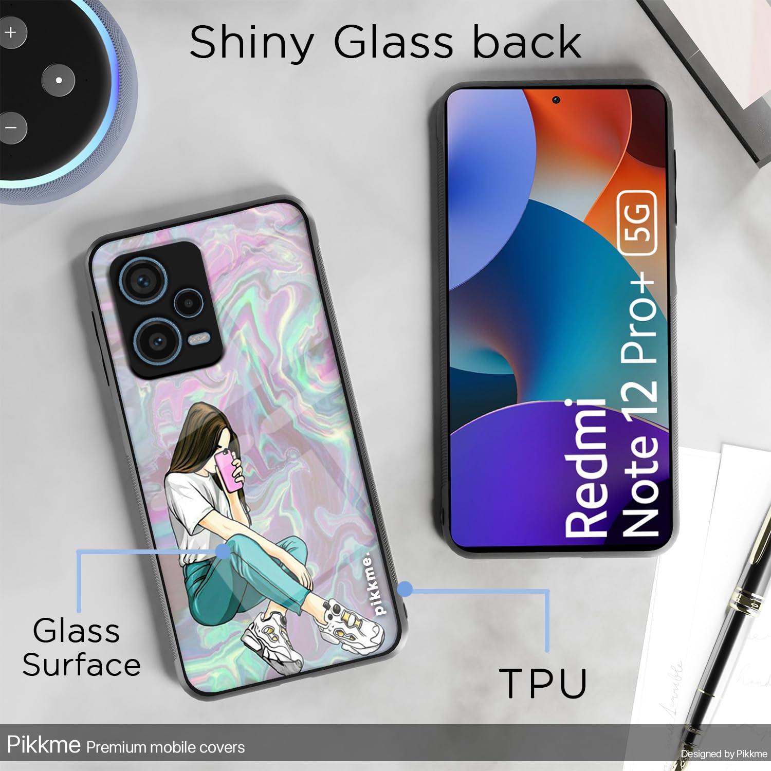 Pikkme Redmi Note 12 Pro Plus 5G Hybrid mobile cover – photo 3