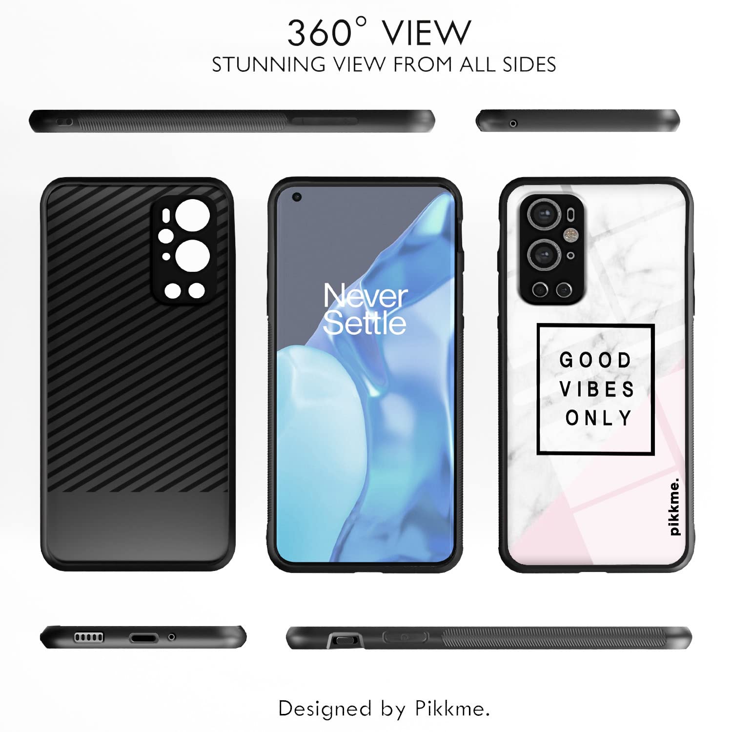 Pikkme OnePlus 9 Pro Hybrid mobile back cover – photo 2