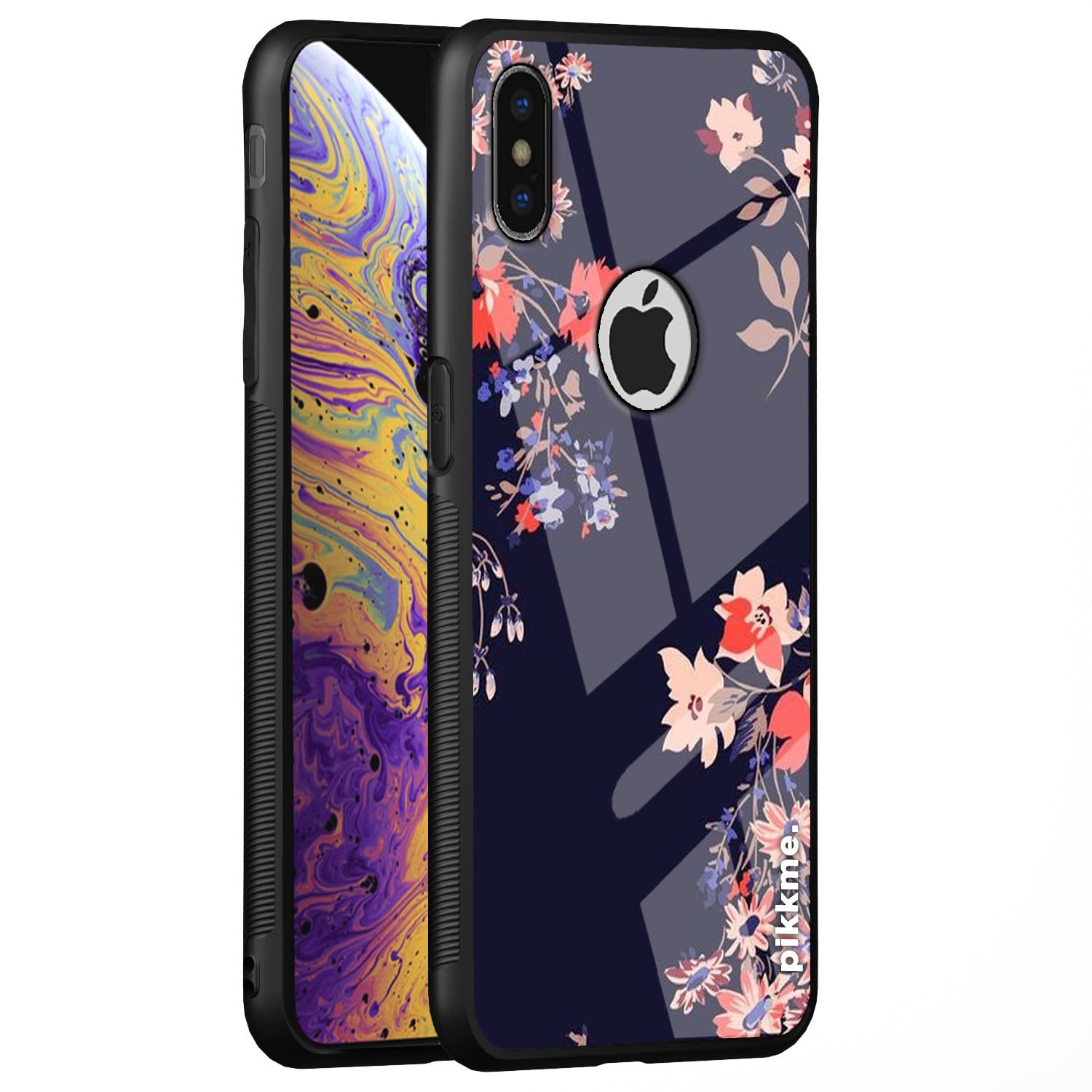 Flower Back cover for iPhone X/XS – Pikkme