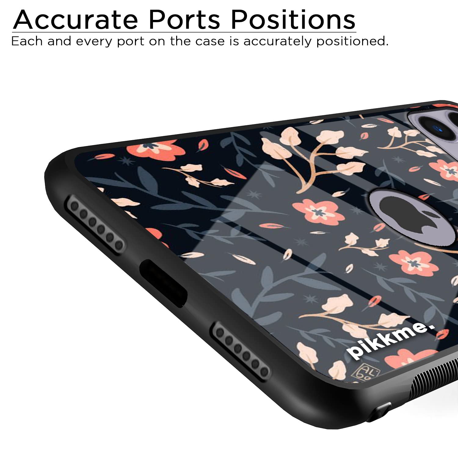 Pikkme iPhone 12 Mini Flower phone cover – photo 6