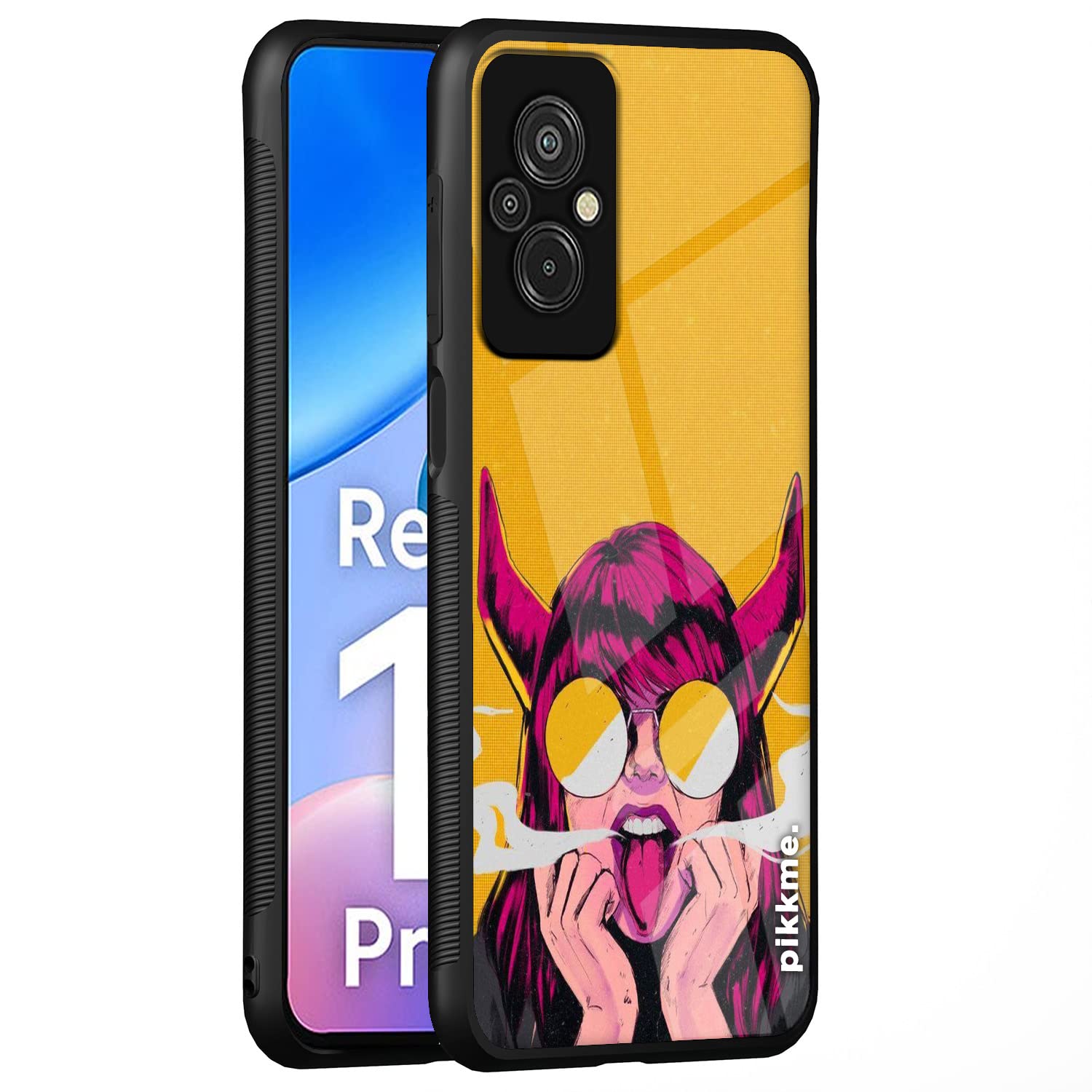 Pikkme Hybrid back cover for Redmi 11 Prime 4G