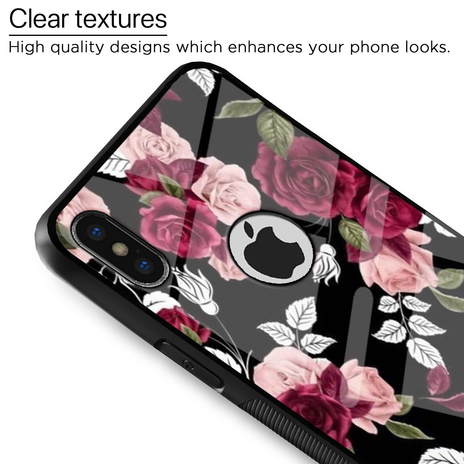 iPhone X/XS Flower mobile cover by Pikkme – photo 4