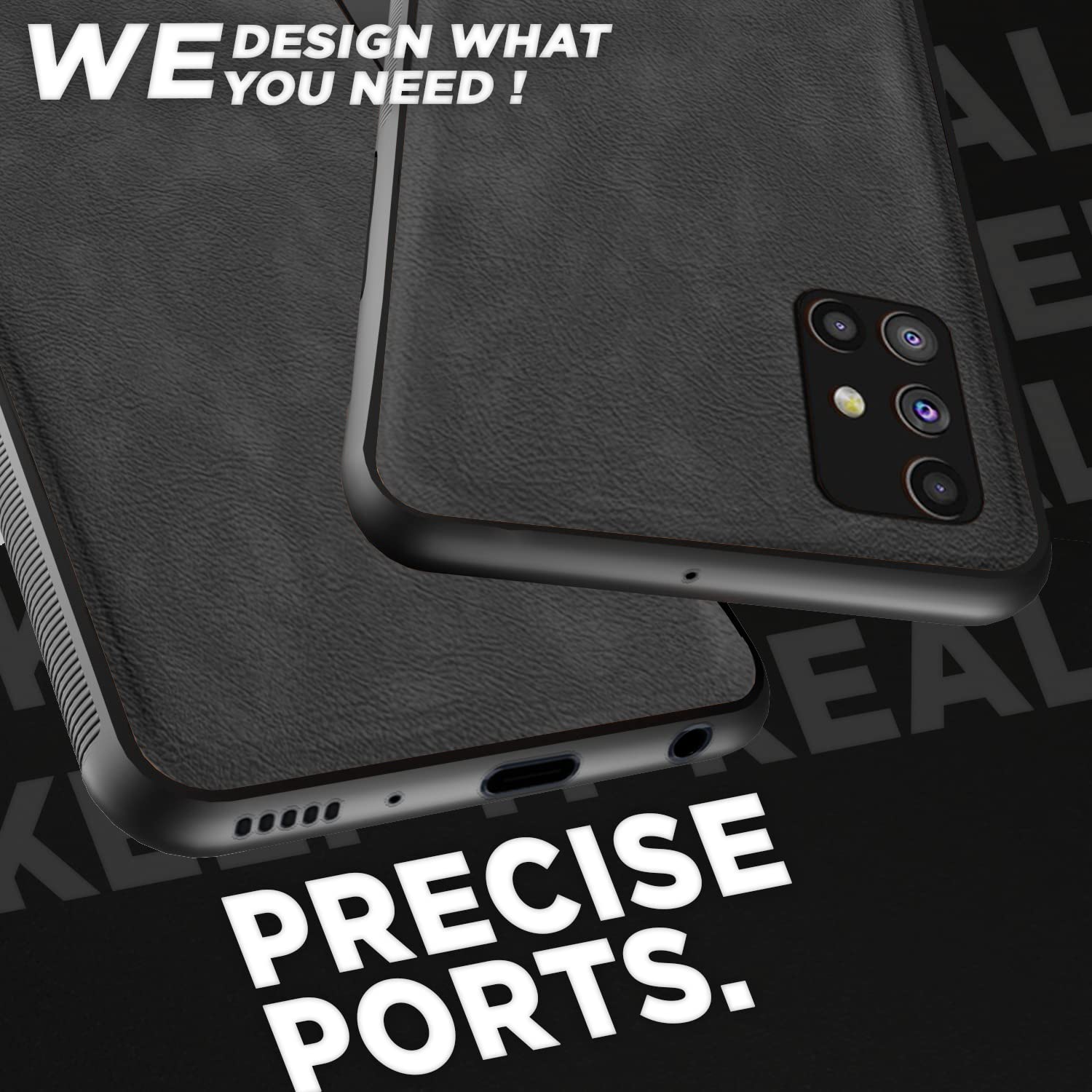 Samsung M51 phone cover in grey by Pikkme – photo 4