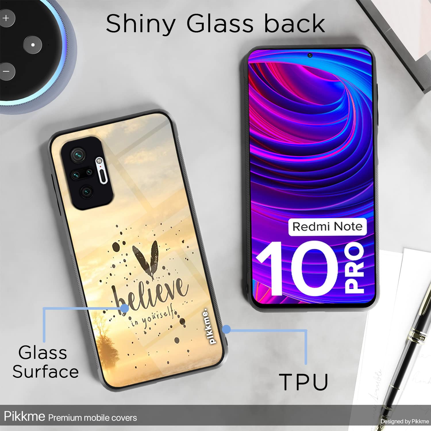 Redmi Note 10 Pro/Note 10 Pro Max Hybrid mobile cover by Pikkme – photo 3